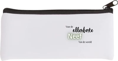Akyol - voor de allerbeste neef van de wereld Etui - Neef - de beste neef - verjaardagscadeau - verjaardag - cadeau - cadeautje voor neef - neef artikelen - kado - geschenk - gift - 20 bij 9 cm