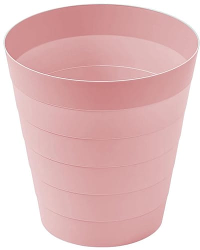 Vuilnisemmer kunststof 9 liter ideaal voor kinderkamer kantoor keuken - hoogte 25 cm - moderne prullenbak