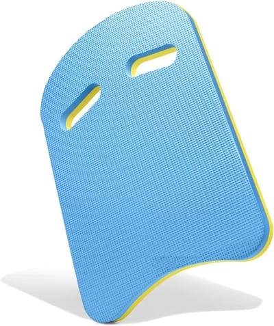 Zwemkickboard voor Kinderen en Volwassenen - EVA Schuim Drijfbord met Veilige Handvaten voor Zwemoefeningen en Watertrainingen