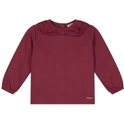 Prénatal baby shirt Dark Wine Red 56 dames