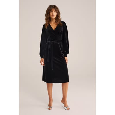 WE Fashion Dress Mid Length Black Taglia: XS | Abiti Midi Outlet | Donna | Nero