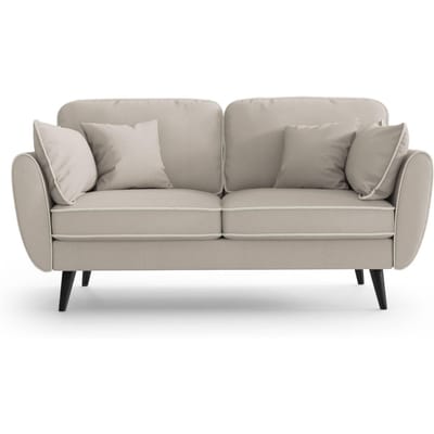 2-zitsbank Zara linnen met contrast piping | NADUVI Collection