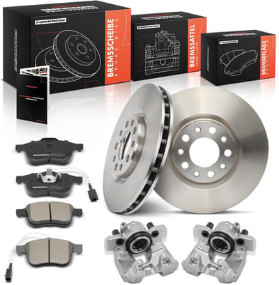Frankberg 2x Remklauw+2x Remmen+4x Remblokken Voor voor Alfa Romeo