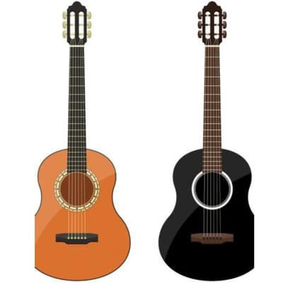 Gitaarakkoorden- Gitaartabs Notenschrift- Bladmuziek (A5) Guitar Row - Allets Comfort - Allets Comfort
