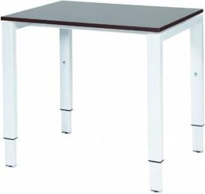 Verstelbaar Bureau - Domino 80x60 logan - wit frame