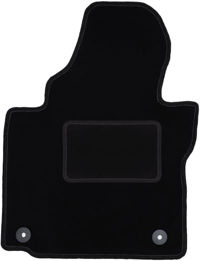 Bestuurdersmat zwart voor: Volkswagen Touran I 2FL minivan (2010-)
