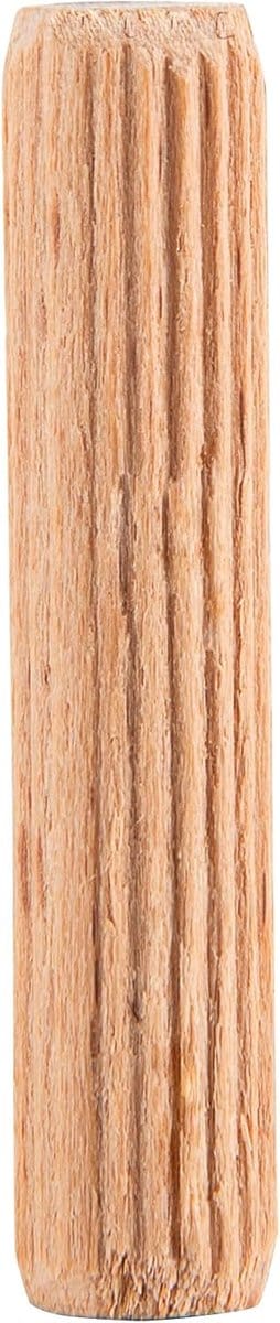 Houten deuvels - Bevestigingspinnen - Meubelverbinding - Lijmgroeven over lengte - 8 x 40 mm