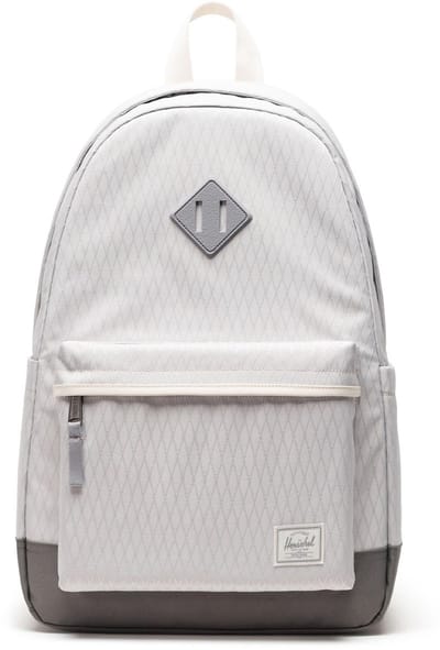 Herschel vrijetijdsrugzak rugzak met laptopvak Heritage Backpack 24 L Vapor Diamond / Charcoal Gray Lichtgrijs