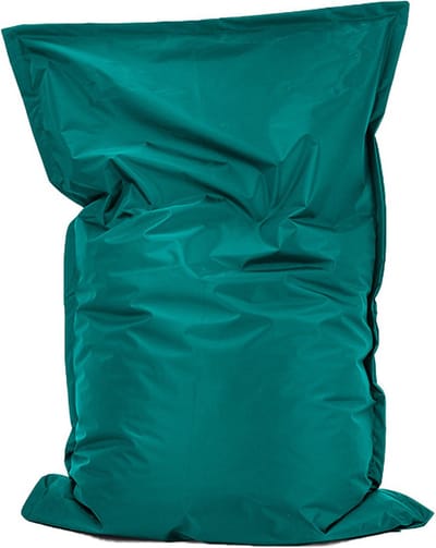 Bobbel Home - Zitzak Roma - Ruime zitzakken - Kussen - Nylon - 100x150cm - Voor Binnen en Buiten - Smaragd