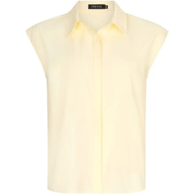 Ydence Blouse Sabrina Dames - Jurken - Geel - Maat XS