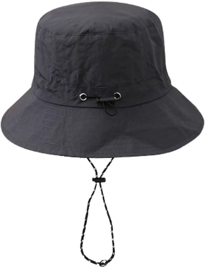 Zonnehoed - Vishoed - Opvouwbare vishoed voor dames en heren - Bescherming tegen de zon en waterdicht UPF 50+ - Unisex zomerhoed - Wandelhoed en regenhoed - 54-58 cm