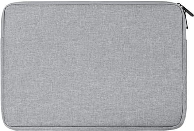 Dux Ducis LBDA Sleeve Geschikt voor MacBook / Laptop Hoes 15.5 - 16 Inch Licht Grijs