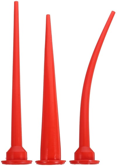 Dailygoods- Afdichtingssproeiers Herbruikbare Afdichtingsset - Afdichtingsmondstuk 30 cm - Verlengingsmondstuk 29 cm - Nauwkeurig mondstuk - Dode hoekelleboog - Meerdimensionale bouwbehoeften - Afdichtingsmondstukken