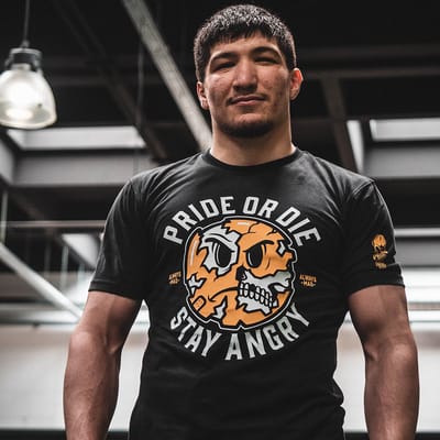 PRiDEorDiE T Shirt Stay Angry Zwart - XXXL