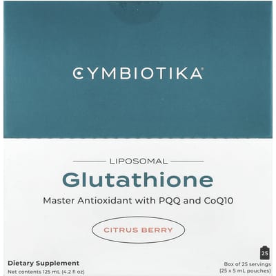 Glutathion, Liposomaal, Citrus Bessen, 25 Zakjes, 5 ml Elk