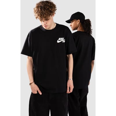 Nike SB Logo T-Shirt zwart
