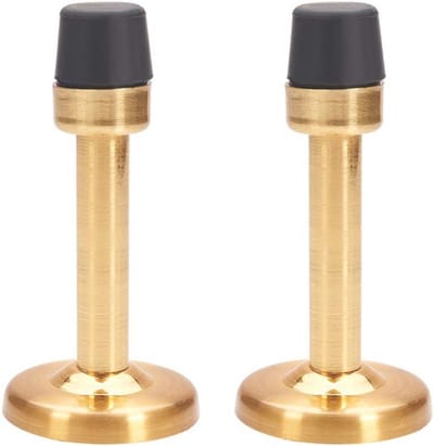 Ronde Wandgemonteerde Deurstopper 40x80mm - Bronskleurige Deurbuffer