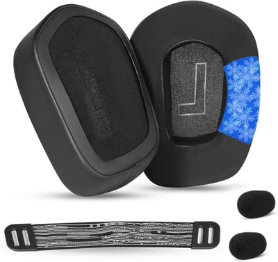 Comfortabele Vervangende Oorkussens voor Draadloze Gaming Headsets - Geschikt voor Logitech G733, G535 en G335 - Verhoogde Dikte voor Optimale Geluidsisolatie en Comfort