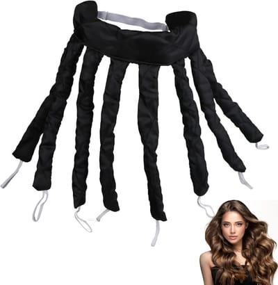 Kleurige Krullende Slingers voor Nachtgebruik, Perfect voor Krullend Haar zonder Hitte, Ideaal voor Thuisstyling