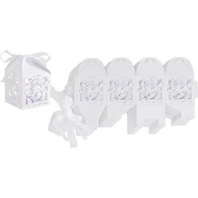 Filigraan vouwdozen "Rozen"