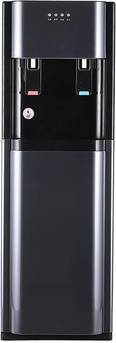 Waterdispenser Vloermodel - Koeler Warmer - Hydratatie Gemak - Onderlading Vulling - 95 cm Hoog - Zwart