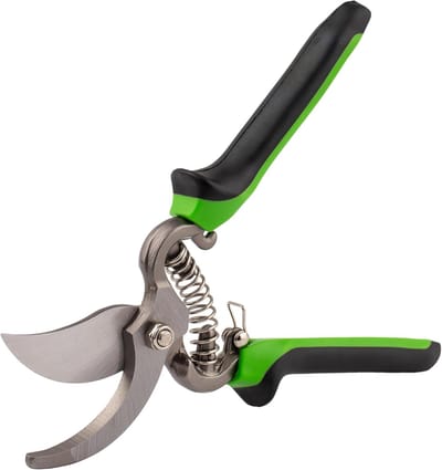 Snoeischaar - Plantenschaar - Tuinonderhoud - Vergrendelingsmechanisme - 215mm - Grijs