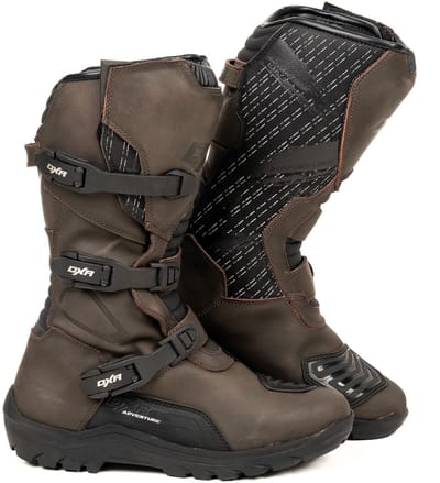 MOTOBLOUZ MotorLaarzen KRUGER EVO Mannen|leer Bruin 47 CE-gekeurd