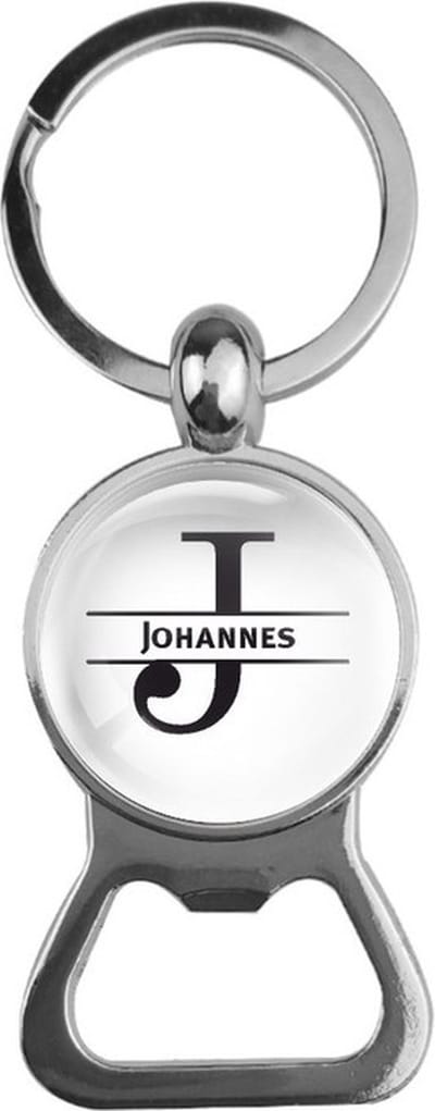 Bieropener Glas - Johannes