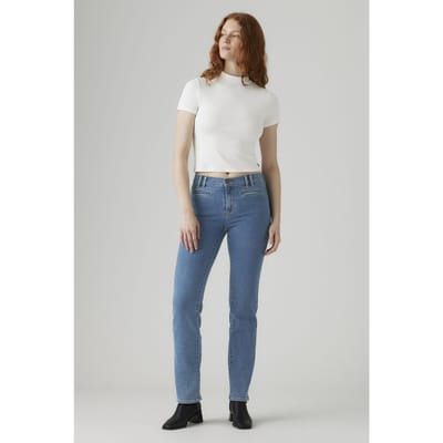 Levi's 314™ Shaping Tailored Straight Jeans Blue Taglia: W24L30 | Jeans straight fit Outlet | Donna | Blu