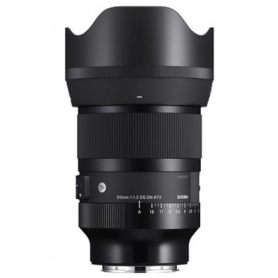 SIGMA 50mm f/1.2 DG DN ART Objektiv, kompatibel mit Sony FE