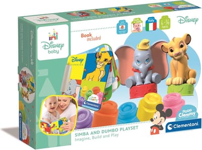 Clementoni - Clemmy Disney Classics Playset - Educatief Speelgoed voor Baby's - Vanaf 6 maanden