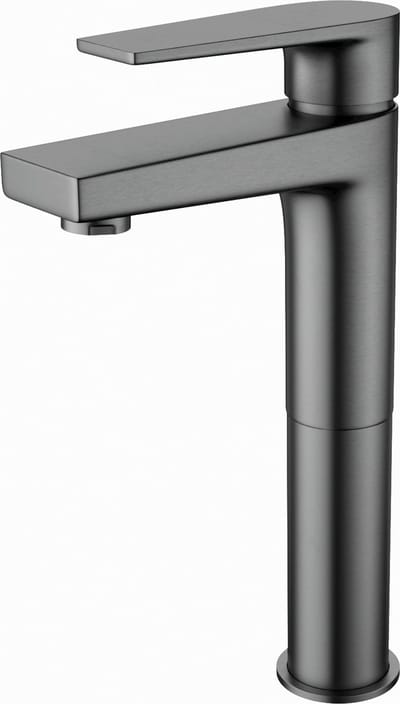 ALONI verhoogde wastafelkraan – Gunmetal