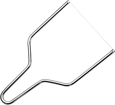 Kaassnijder Roestvrij - Botersnijder Keuken - Eten Bereiden - Opvouwbaar Ontwerp - 21 Centimeter - Zilverkleurig