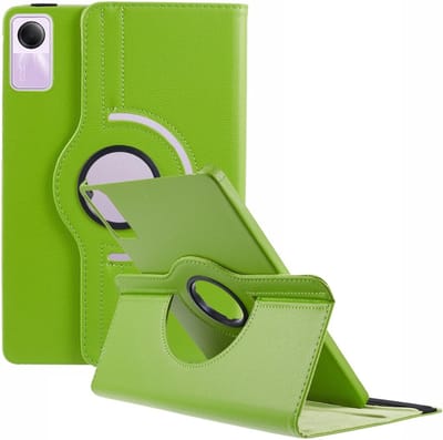 Coverup Tablethoes geschikt voor Xiaomi Redmi Pad SE (11 inch) Hoesje - 360° Rotating Book Case - Groen