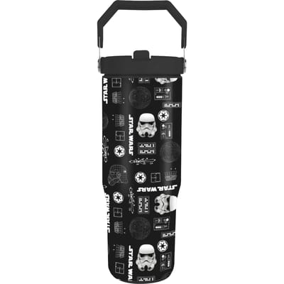 Star Wars Tech Darth Vader & Stormtrooper 880ml Tumbler (Zwart/Wit)