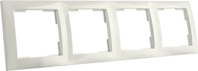 EMhub afdekraam 4-voudig - Lumo55 alpin wit (4090089)