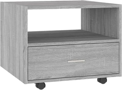 Salontafel van massief hout in grijstinten - Stijlvolle salontafel voor in de woonkamer