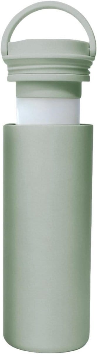 IJsblokjesmaker Beker - Koelende Fles - Dranken Koelen - Dubbelwandige Isolatie - 400 ml Capaciteit - Groen