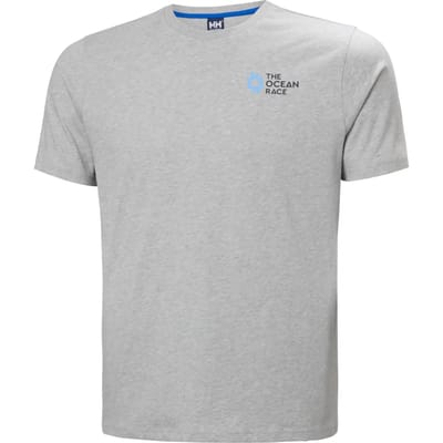 Helly Hansen The Ocean Race 2.0 T-shirt Met Korte Mouwen Grijs M Man