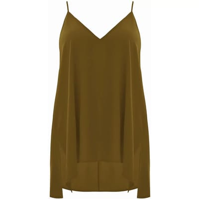 Vrouwelijke Crêpe Tanktop Mat Fashion Essential