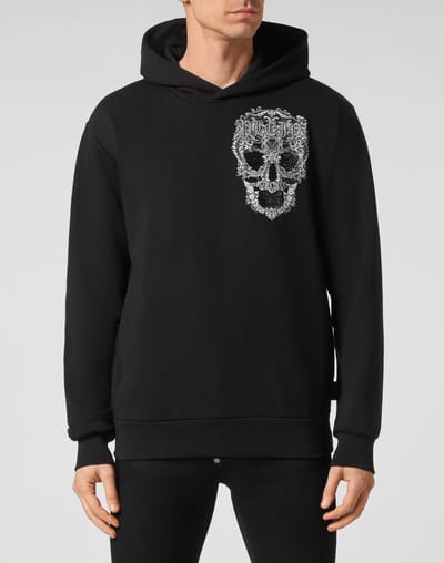 Sweatshirt Met Capuchon Skull