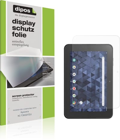 dipos – 2x Matte Beschermfolie geschikt voor Kyocera KC-T302DTZU | Krasbestendige & antireflecterende Screenprotector Ultra-Thin