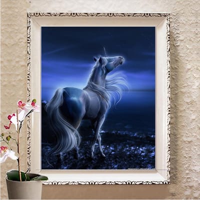 5D DIY diamant schilderij dier diamant borduurwerk volledige vierkante mozaïek foto van strass woondecoratie Full Square 20X30CM