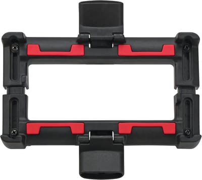 Uniek clipsysteem - Fietsaccessoire - Fietstassen bevestigen - Geïntegreerde diefstalbeveiliging - 8-16 mm - Zwart