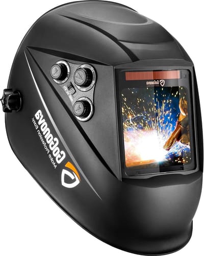 Lassen-helm met automatische verduisteringstechnologie Laskap