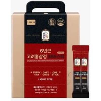 6 Years Korean Red Ginseng Extract 365 Stick Energy 10g x 100 sticks