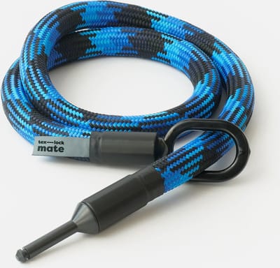 TEXLOCK Mate - Fietsslot - Insteekketting - 120cm - Blauw