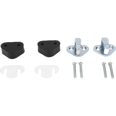 Kit d'entretoises de loquet de gâche de porte avec boulons FQB500130 Remplacement robuste longue durée pour Defender white