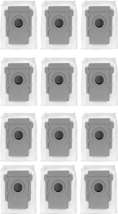 Stofzuigerzakken geschikt voor iRobot Roomba i3+ i6+ i7+ S9+ J9+ j7+ Robotstofzuiger - 12 stuks - van Zedar