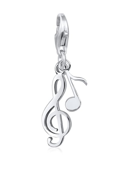 Elli - Bedel - Dames Hanger Muzieknoot in 925 Sterling Zilver - Dames